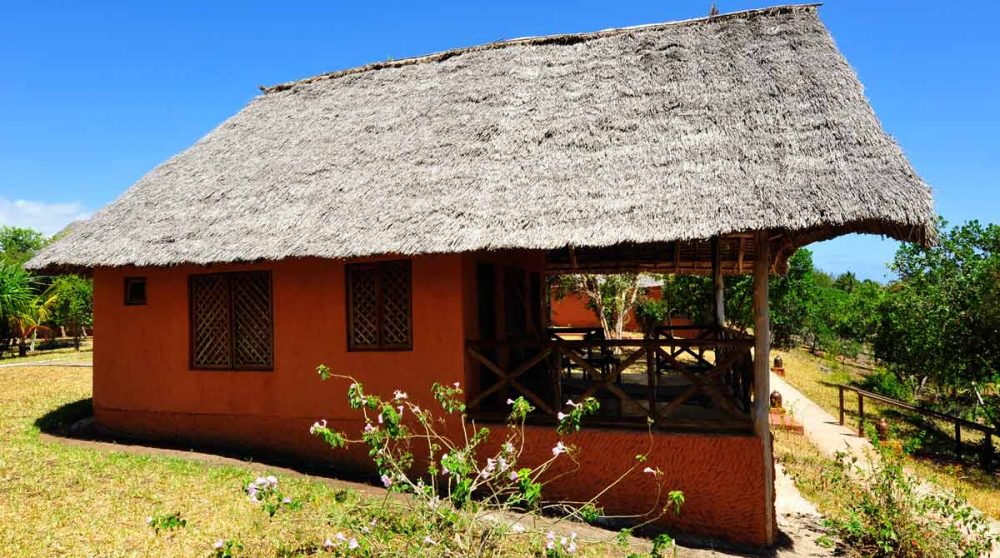 L'un des bungalows vue jardin