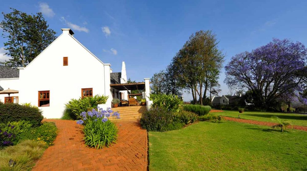 L'extérieur des chambres