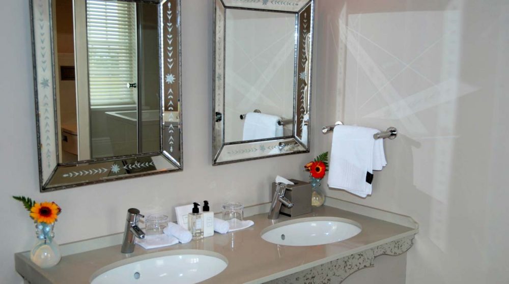 Lavabos au Dock House