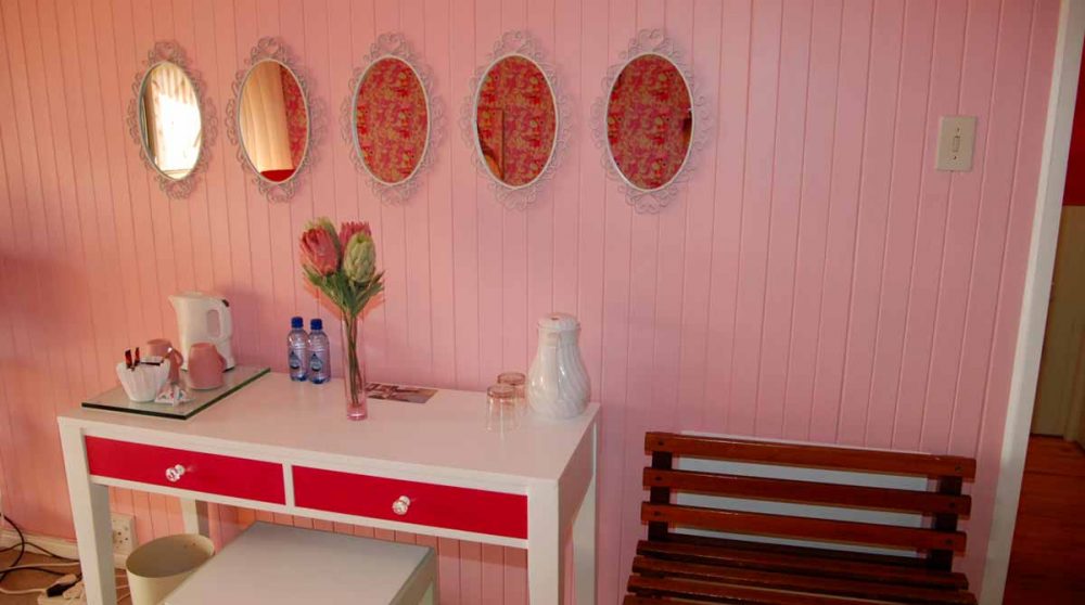 Bureau dans une chambre du Graskop Hotel