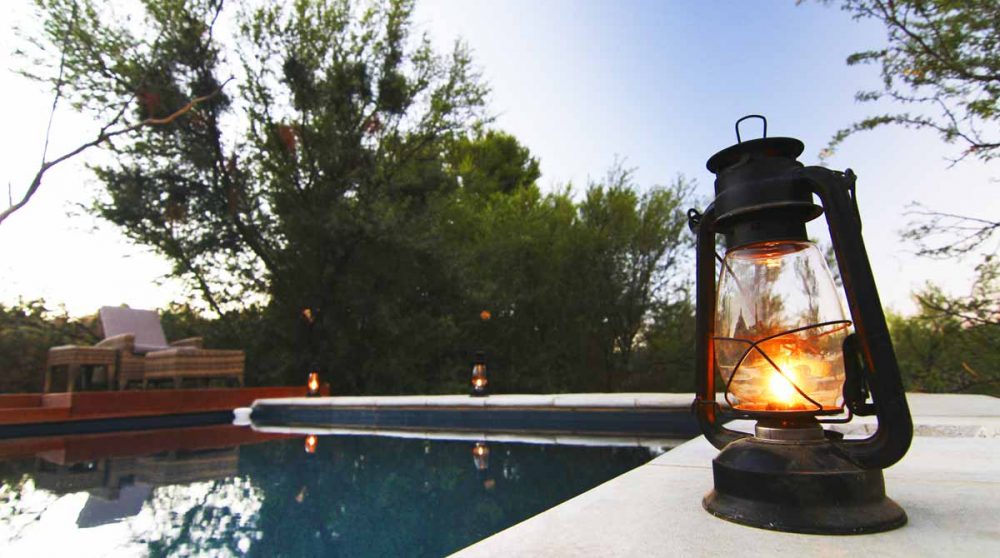 Leur piscine à Inverdoorn