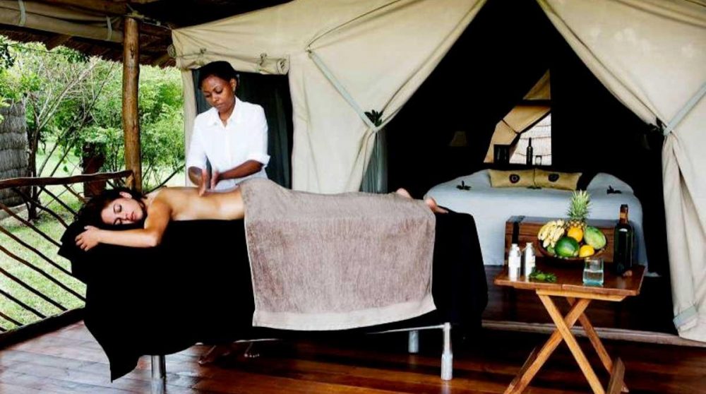 Le spa du Karen Blixen Camp