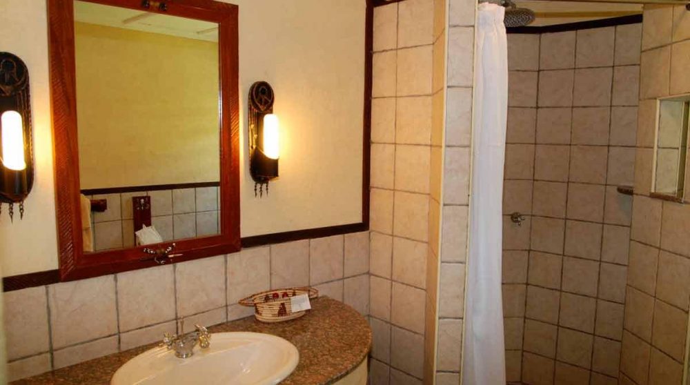 Une douche au Keekorok