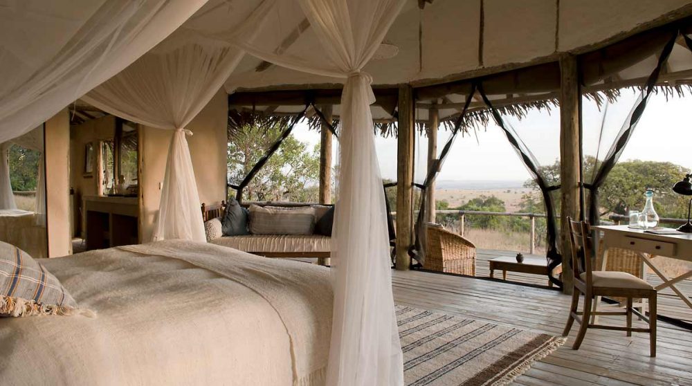La vue depuis une chambre du Lamai Serengeti