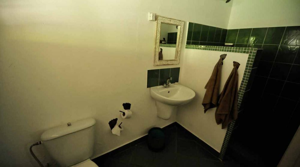 Salle de bains au Matemwe Beach Village