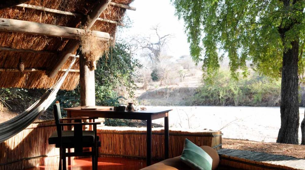 Une tente au Mwagusi Safari Camp