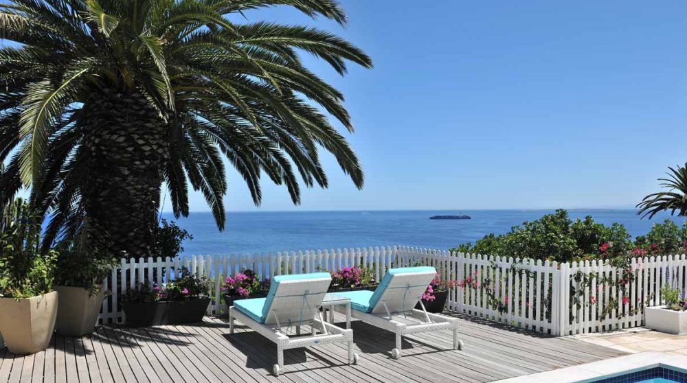 La terrasse de l'appartement Neptune du Clarendon Bantry Bay