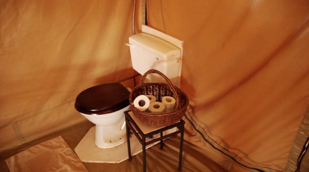 Toilettes au Offbeat Meru