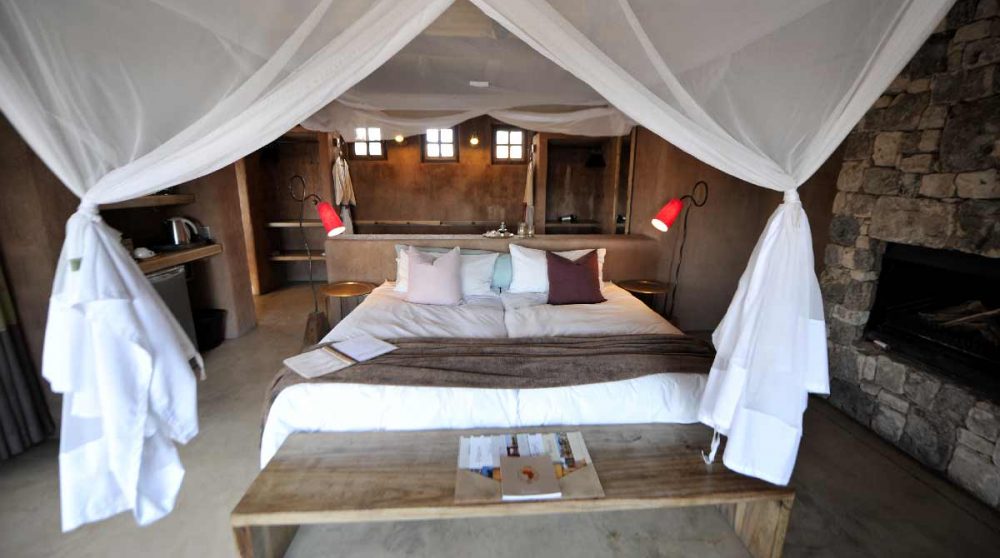 Chambre à l'Onguma Fort Lodge