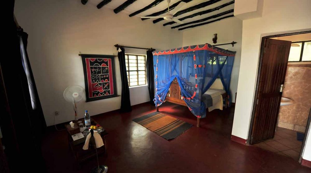 Une chambre du Pongwe Beach Hotel