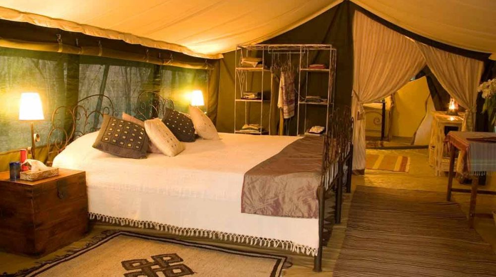 Autre exemple de tente au Richard's Camp