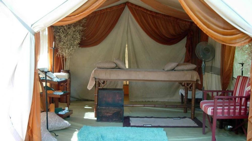 Espace pour se faire masser au Sarova Lion Hill Lodge
