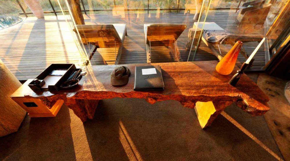 Chambre au Singita Boulders