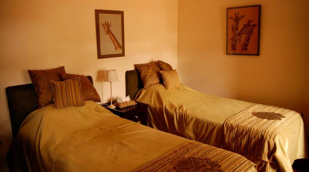 Une autre chambre du Giraffe Manor