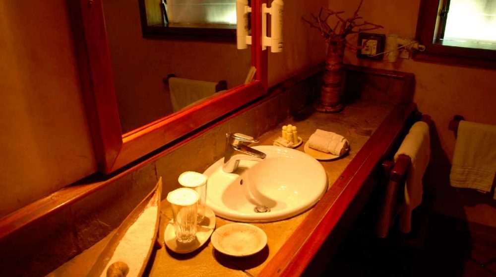 La salle de bains d'un cottage au Sands at Nomad