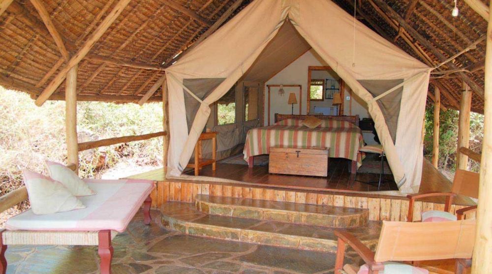 Une chambre au Tortilis Camp