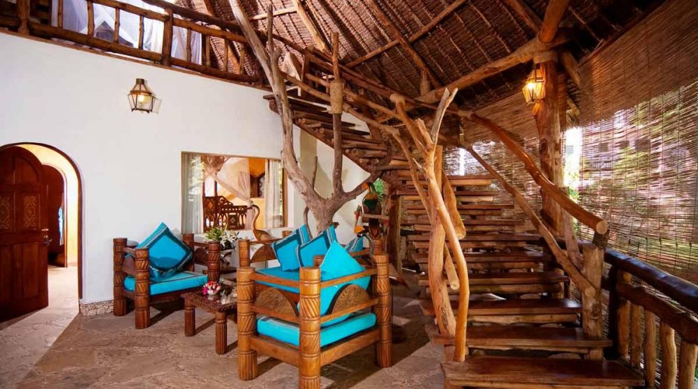 Intérieur d'une villa au Waterlovers