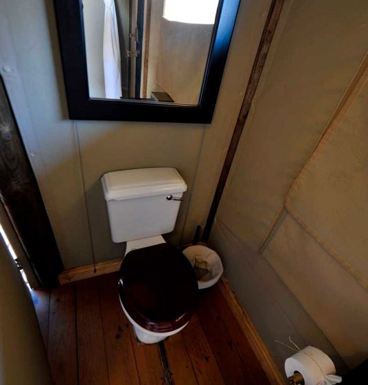 Toilettes au Wolwedans Boulders Camp