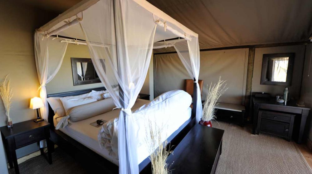 Une chambre du Wolwedans Dune Camp