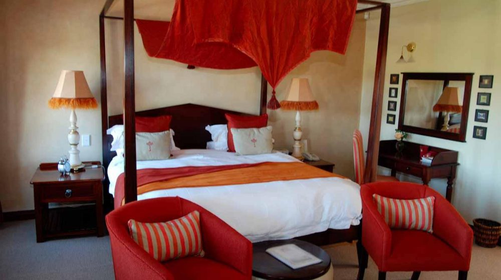 Le lit dans une suite