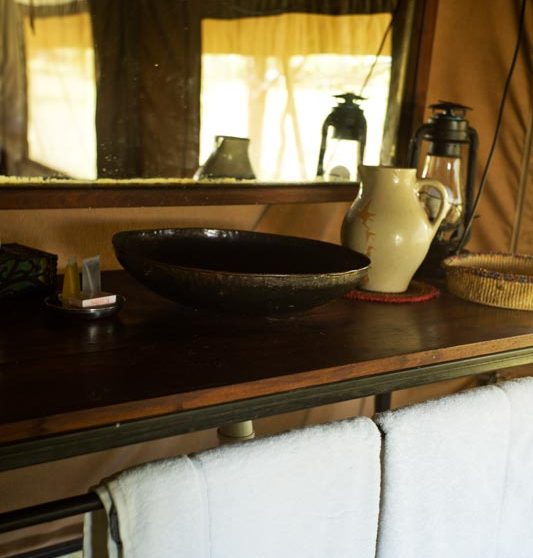 La salle de bains en Tanzanie