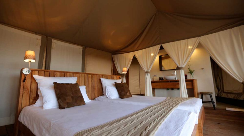 Une chambre de l'hôtel en Tanzanie