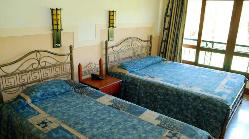 Une chambre double au Kenya