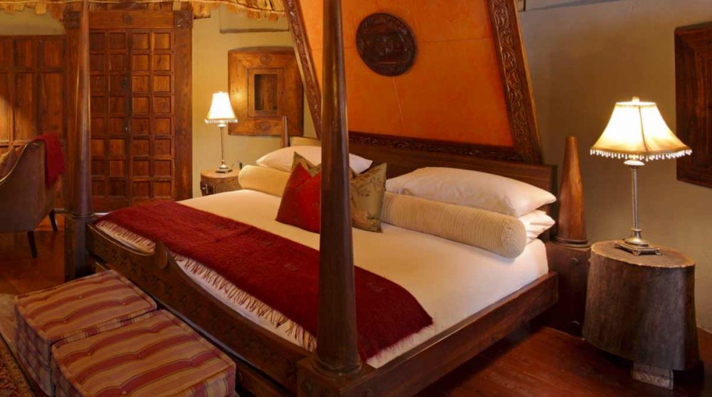 Lit au lodge en Tanzanie