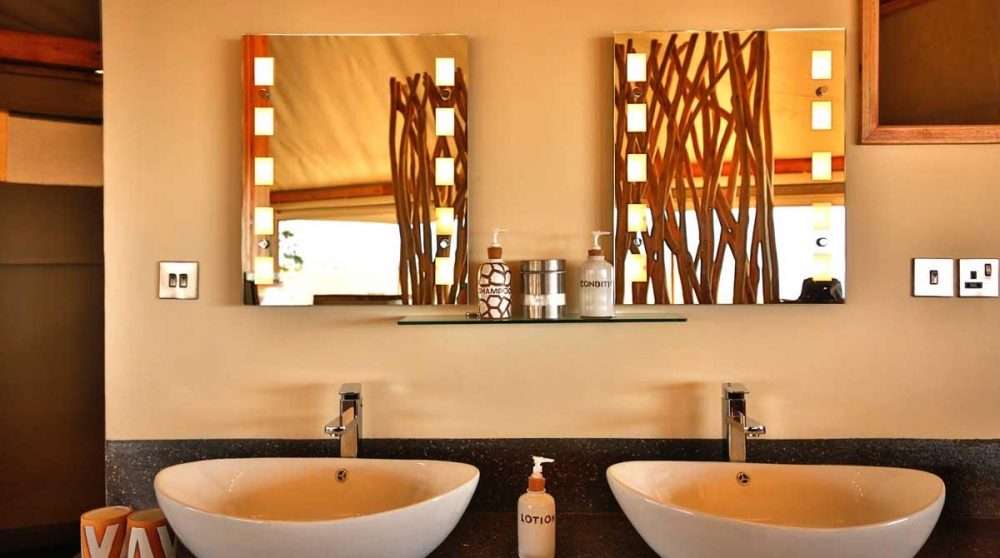 Les doubles-vasques à Loisaba