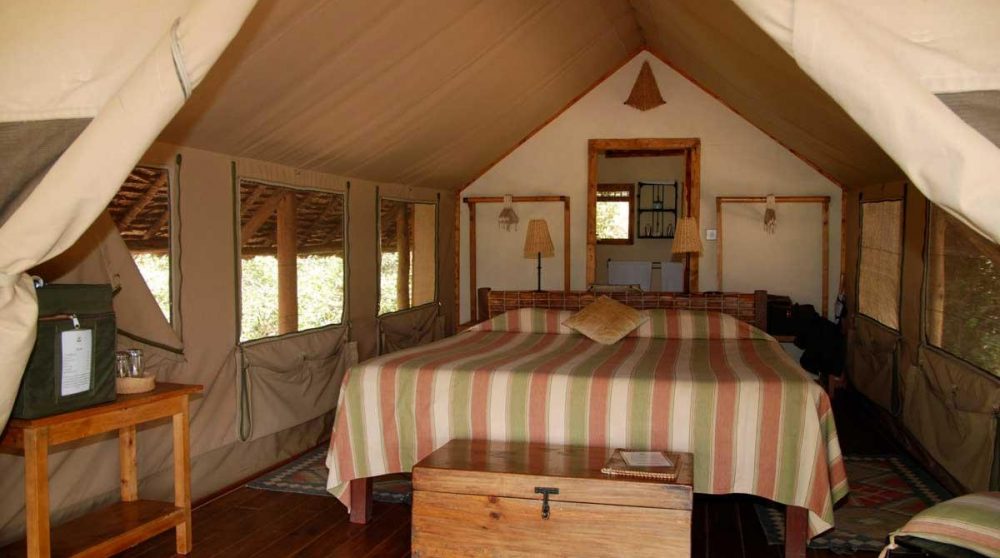 Autre vue de la chambre au Kenya