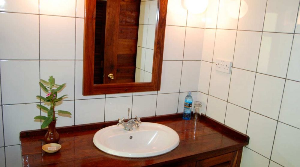 La salle de bains en Tanzanie