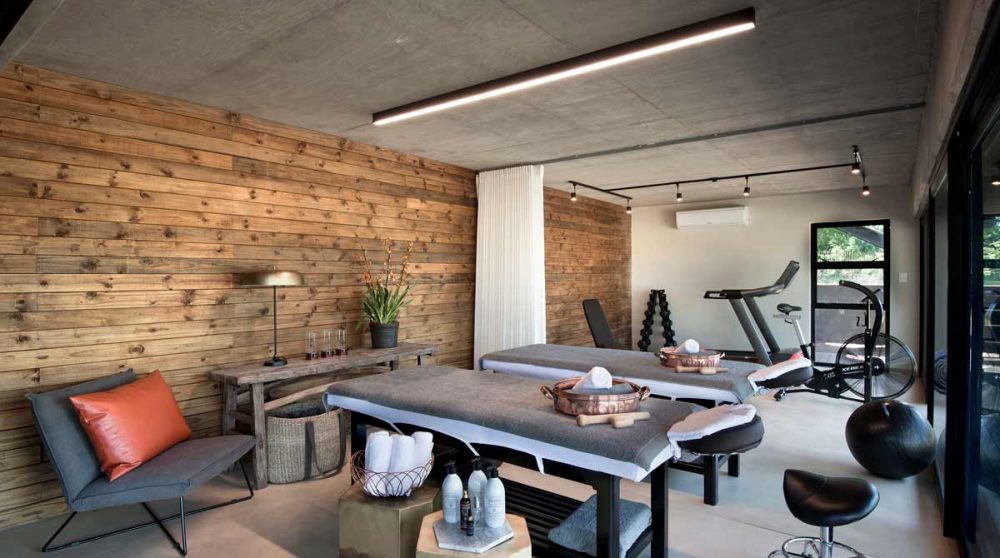 La salle de sports dans Sabi Sand