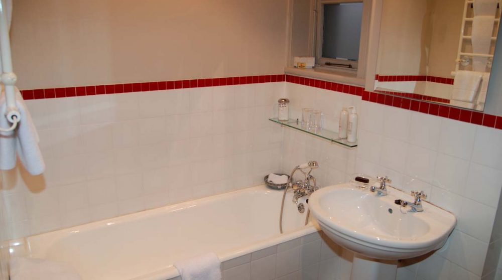 Une salle de bains de l'hôtel en Afrique du Sud