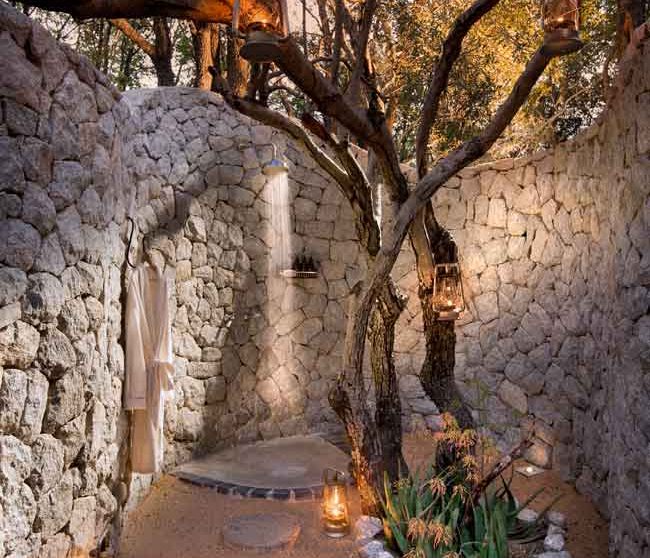 La douche extérieure