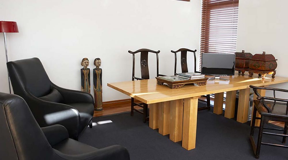 Bureau dans un penthouse en Afrique du Sud