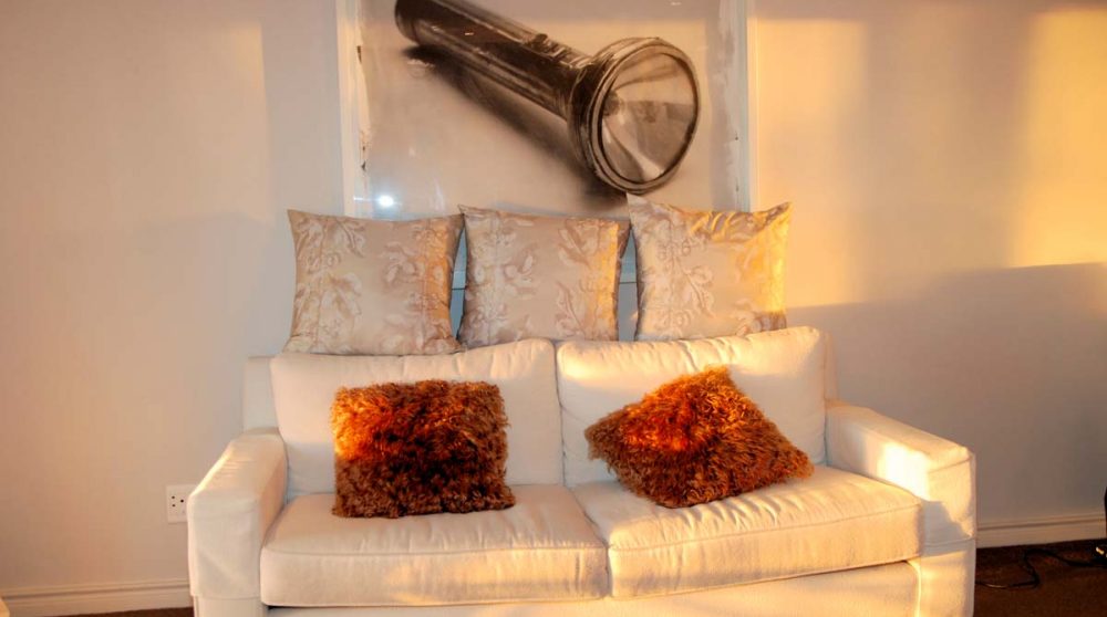 Le canapé d'une chambre superior en Afrique du Sud