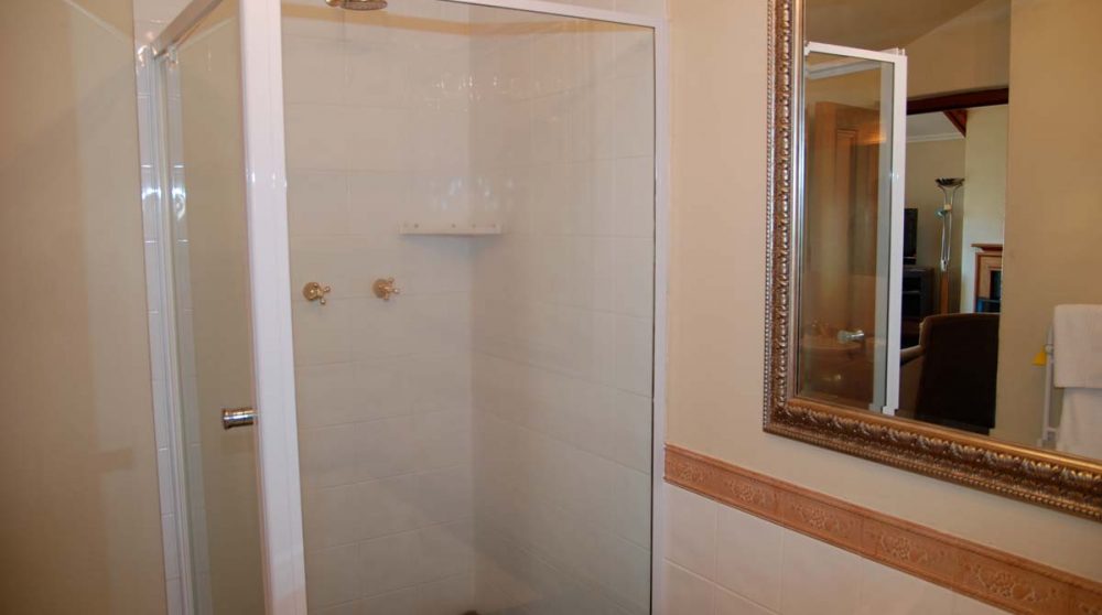 Une douche en Afrique du Sud