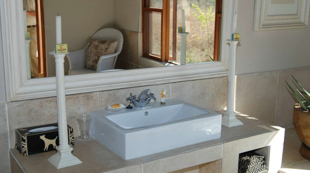 Lavabo en Afrique du Sud