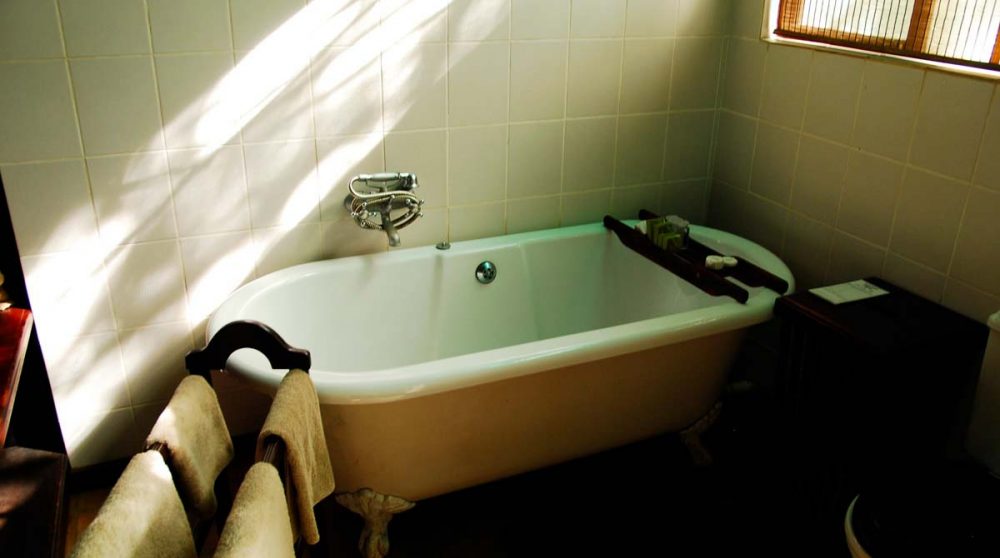 La baignoire en Afrique du Sud