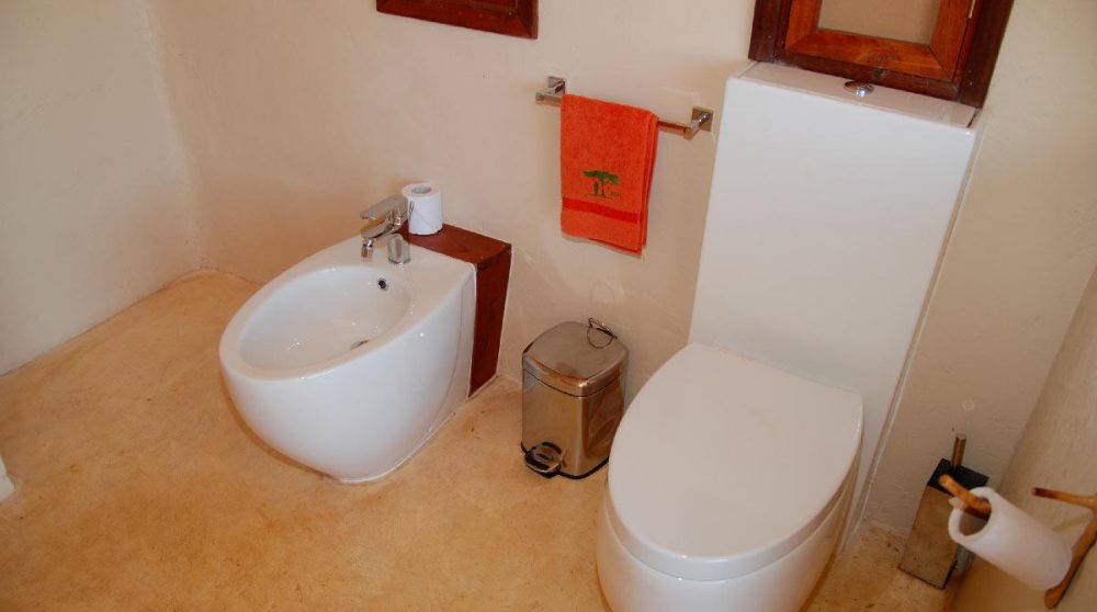 La salle de bains au Kenya