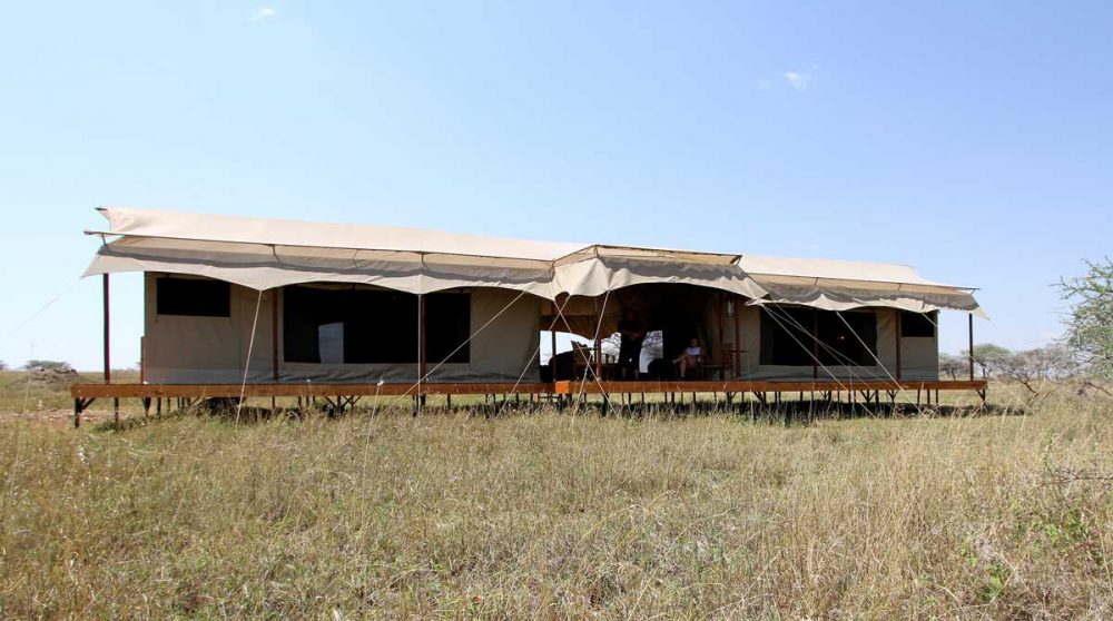 La tente familiale en Tanzanie