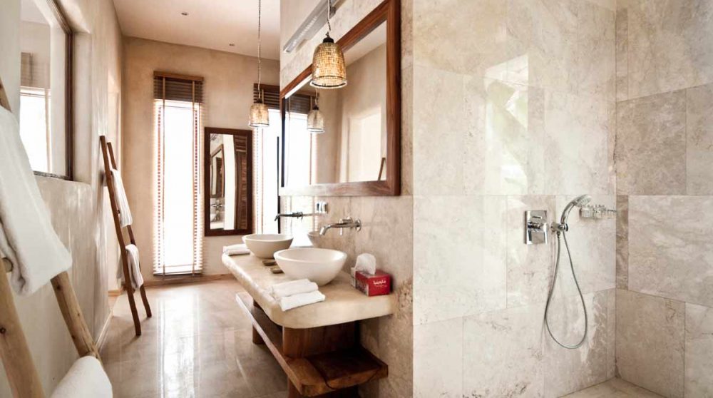 La salle de bains en Tanzanie