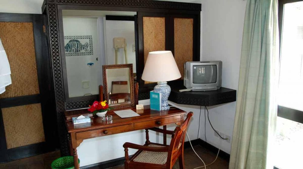 Coin bureau dans une chambre au Kenya