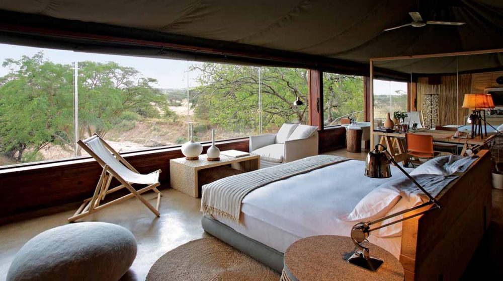 Intérieur d'une chambre en Tanzanie