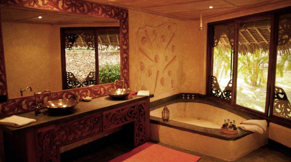 La salle de bains au Kenya