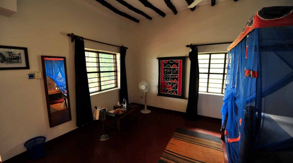 Autre vue de la chambre à Zanzibar