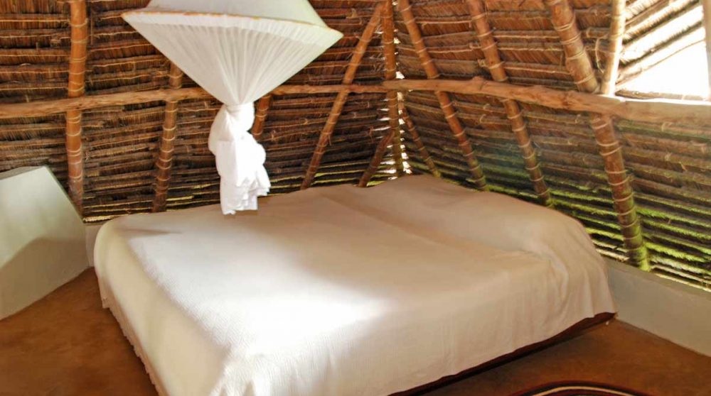 Lit double sur la mezzanine