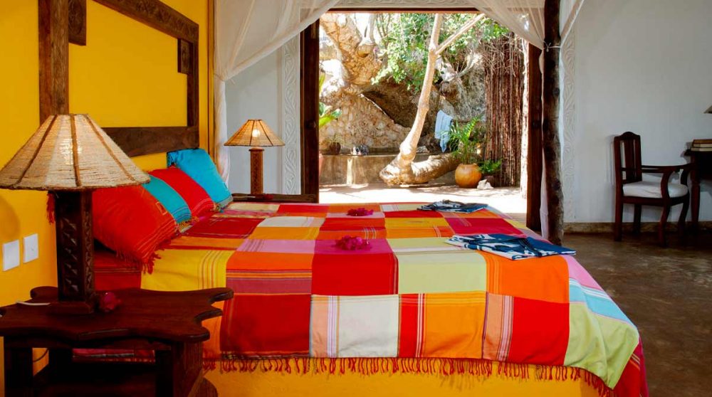 Chambre au lodge à Zanzibar