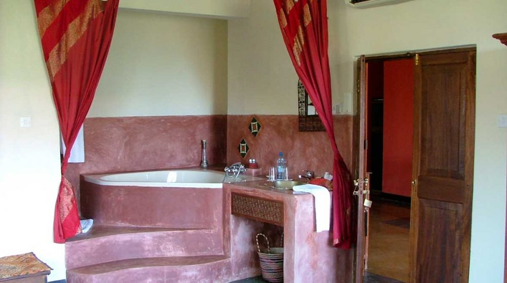 La salle de bains en Tanzanie