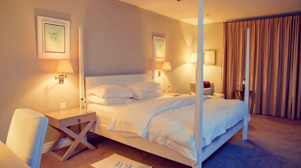 Une chambre deluxe en Afrique du Sud